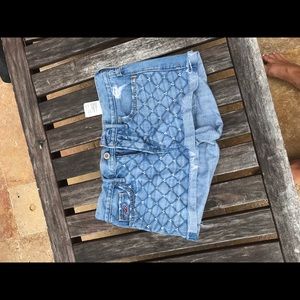 Hollister denim shorts